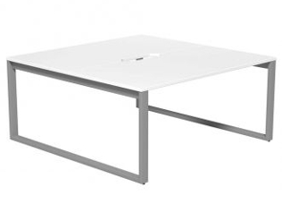 White Bench Desks