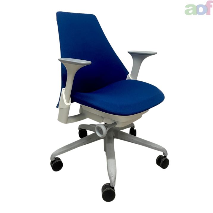 Used Herman Miller Sayl Chair Blue AOF