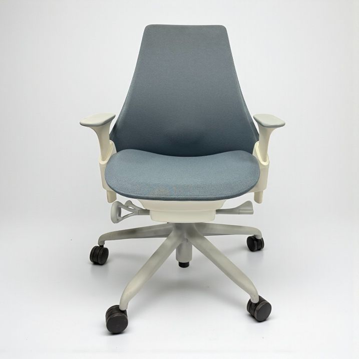 Second Hand Herman Miller Sayl Chair Grey/Blue AOF