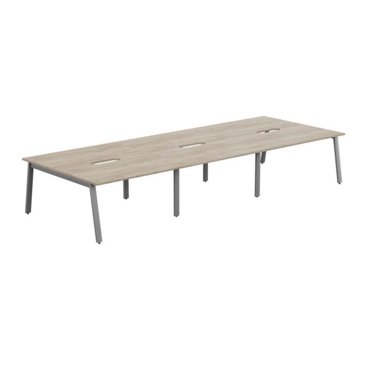 Unite Plus 6 Person Bench Desk - A Frame | AOF