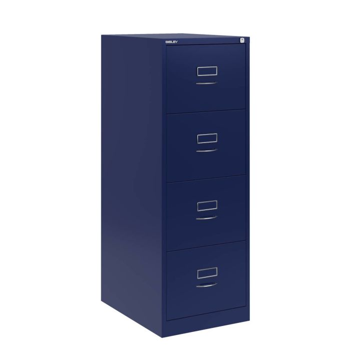 5 Drawer Bisley Multi-Drawer Cabinet - Oxford Blue