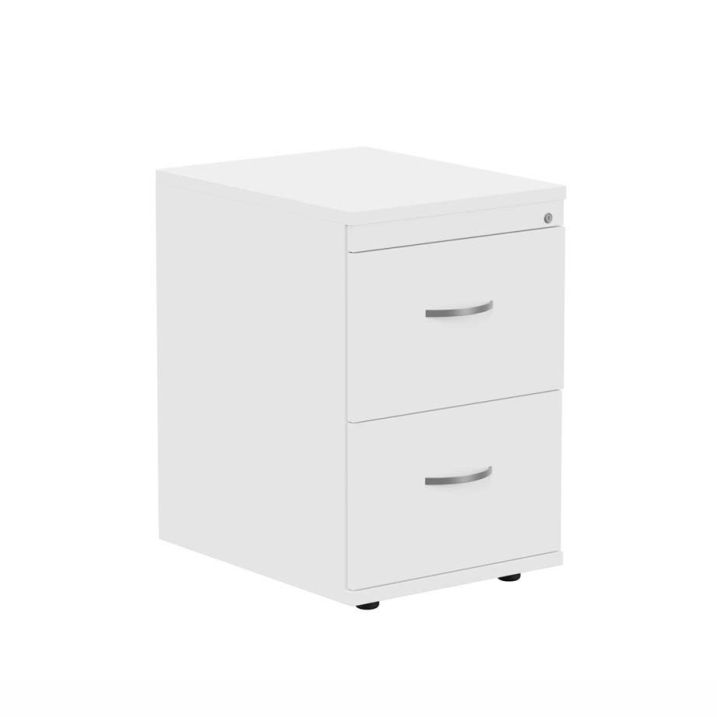 White oak store filing cabinet
