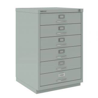 6 Drawer F Series - Classic Front - Silver