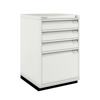 4 Drawer F Series Flush Front - Chalk White