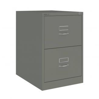 2 Drawer Bisley Filing Cabinet - Slate - BSCH