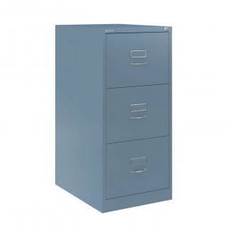 3 Drawer Bisley Filing Cabinet - Bisley Blue - BSCH