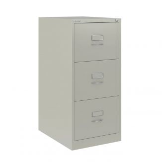 3 Drawer Bisley Filing Cabinet - Light Grey - BSCH
