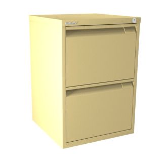 2 Drawer F Series Flush Front - Cream