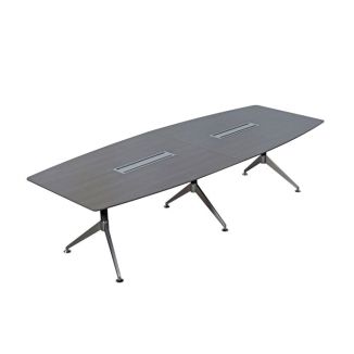 3000mm Anthracite Boardroom Table