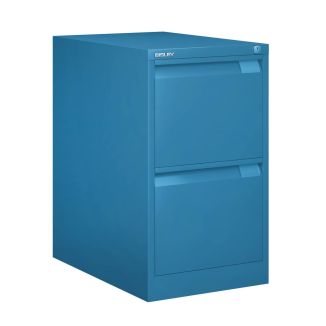 3 Drawer Bisley Filing Cabinet Azure