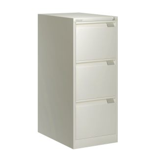 Bisley Filing Cabinet - 3 Drawer - Goose Grey - BSFF