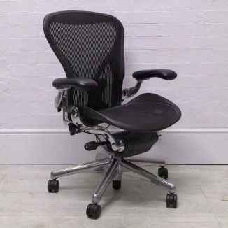 Second Hand Herman Miller Onyx Aeron Chair