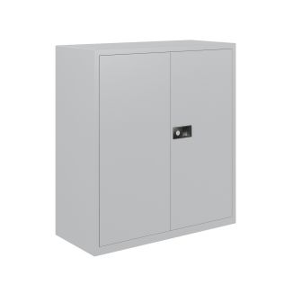 Bisley Stationery Cupboard - 1000mm - Goose Grey