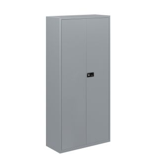 Bisley Stationery Cupboard - 1806mm - Silver