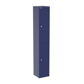 Bisley CLK 2 Door Locker - 305mm - Oxford Blue