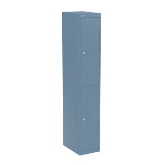 Bisley CLK 2 Door Locker - 457mm - Bisley Blue