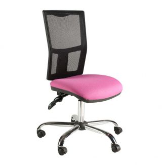 Office Chair with Mesh Back - Chrome Base