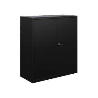 Bisley Stationery Cupboard - 1000mm - Black