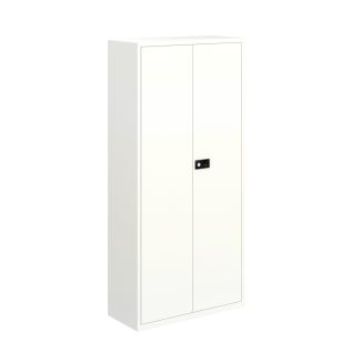 Bisley Stationery Cupboard - 1806mm - Traffic White