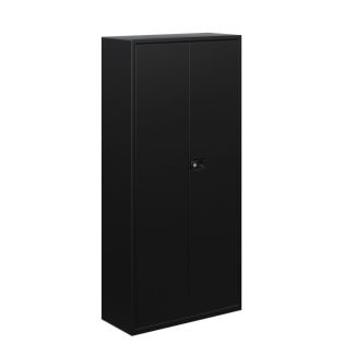 Bisley Stationery Cupboard - 1950mm - Black