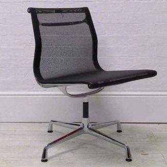 Second Hand Eames EA103 Black Mesh Chair