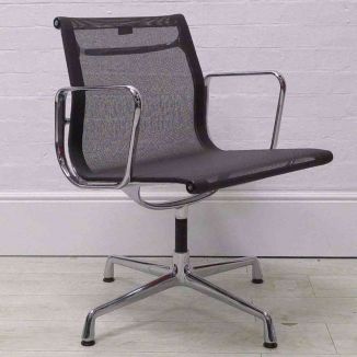 Second Hand Eames EA103 Grey Mesh Chair