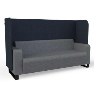 Farringdon High Back Fabric 3 Seater Sofa