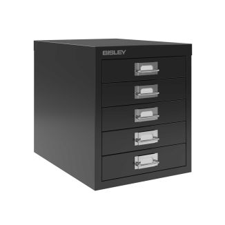 Bisley Note 3 Drawer Black Mobile