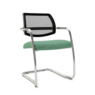 Mesh Back Visitor Chair - Cantilever Frame