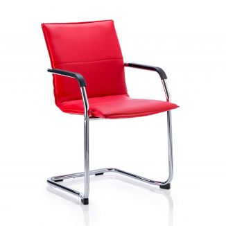 Melville Meeting Chair - Red