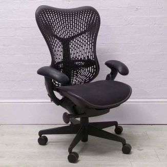 Used Herman Miller Graphite Mirra Chair