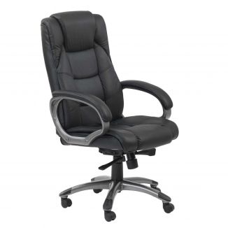 Northland Black Leather Executive Chair