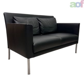 Second Hand Walter Knoll Leather 2 Seater Sofa