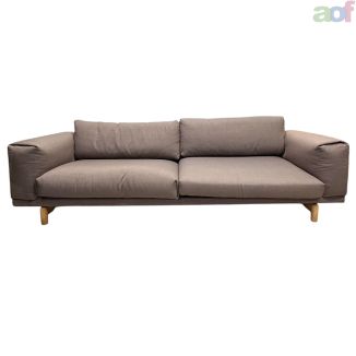 Used Light Brown 3 Seater Sofa