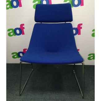 Second Hand Blue Visitor Seat