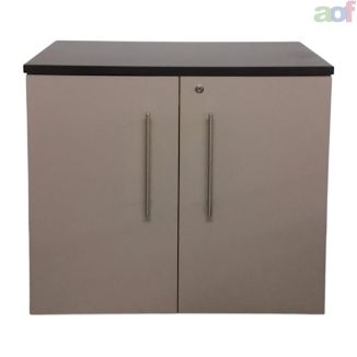 Used Black & Grey Stationery Cupboard