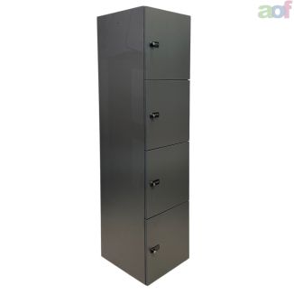 Second Hand Grey 4 Door Storage Locker