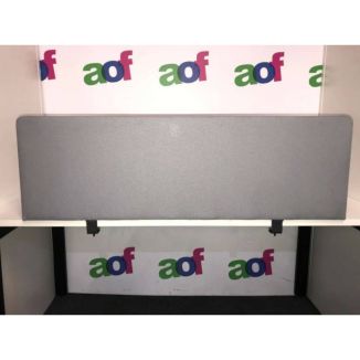 Second Hand Dark Grey Desk Screen - 1200mm