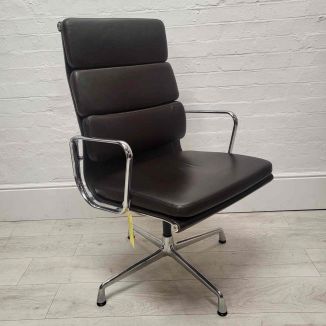 Second Hand Vitra Eames Soft Pad Chair - High Back