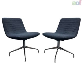 Second Hand Elite Fabric Visitor Chairs - Set of 2