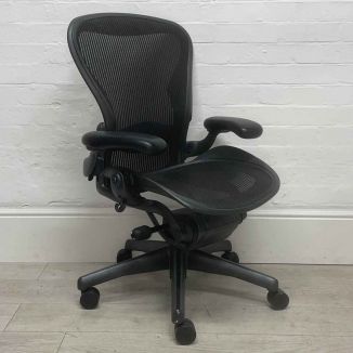 Second Hand Herman Miller Aeron Office Chair - Two Levers