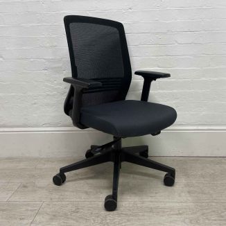 Used Elite Mesh Back Office Chair - Black Base - Main