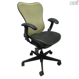 Used Herman Miller Mirra Chair - Graphite & Yellow