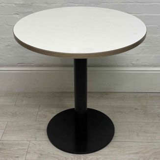 Second Hand Round White Meeting Table