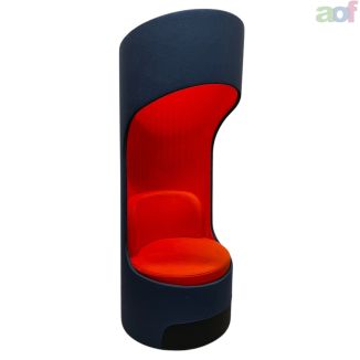 Second Hand Boss Design Acoustic Pod - Dark Grey & Orange
