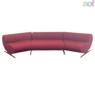 Second Hand Purple 4 Seater Sofa
