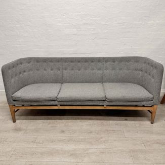Second Hand Grey Fabric Sofa