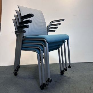 Used Steelcase Reply Chairs - Set of 4