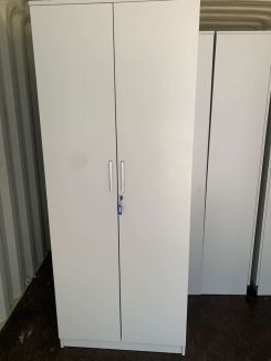 Used Light Grey Stationery Cupboard