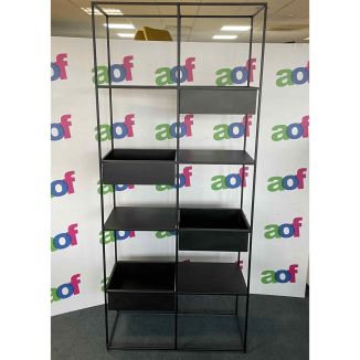 Second Hand Black Shelving Rack